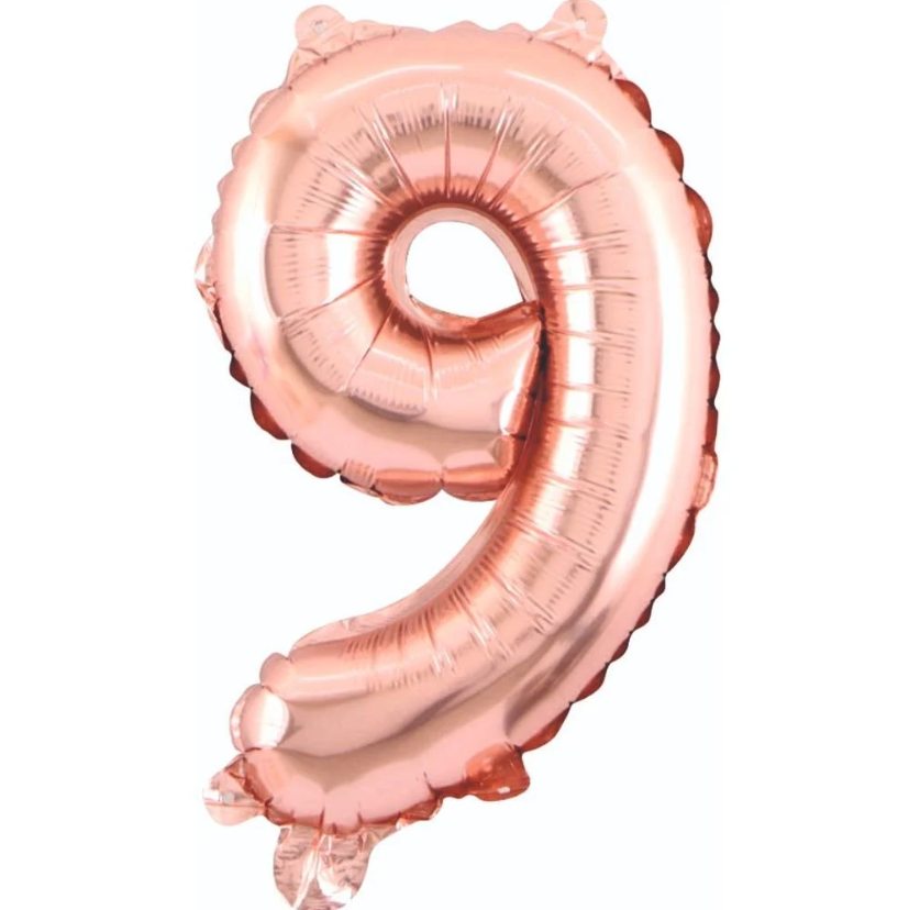 Folyo Balon Rose Gold 9 34 İnç 76 Cm